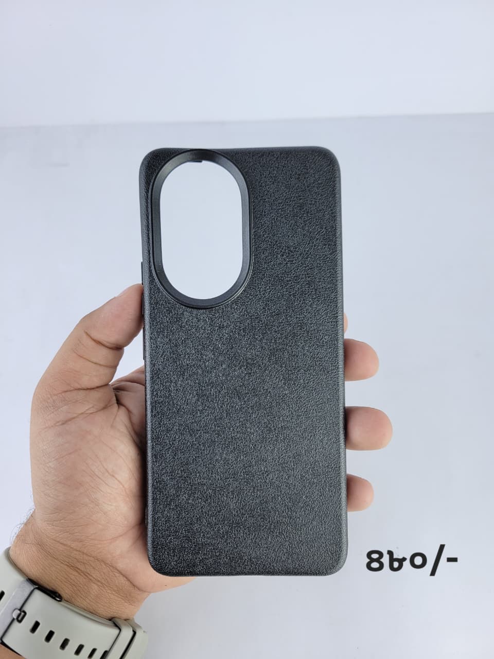 Honor 200 Soft Silicon Leather Finish Case